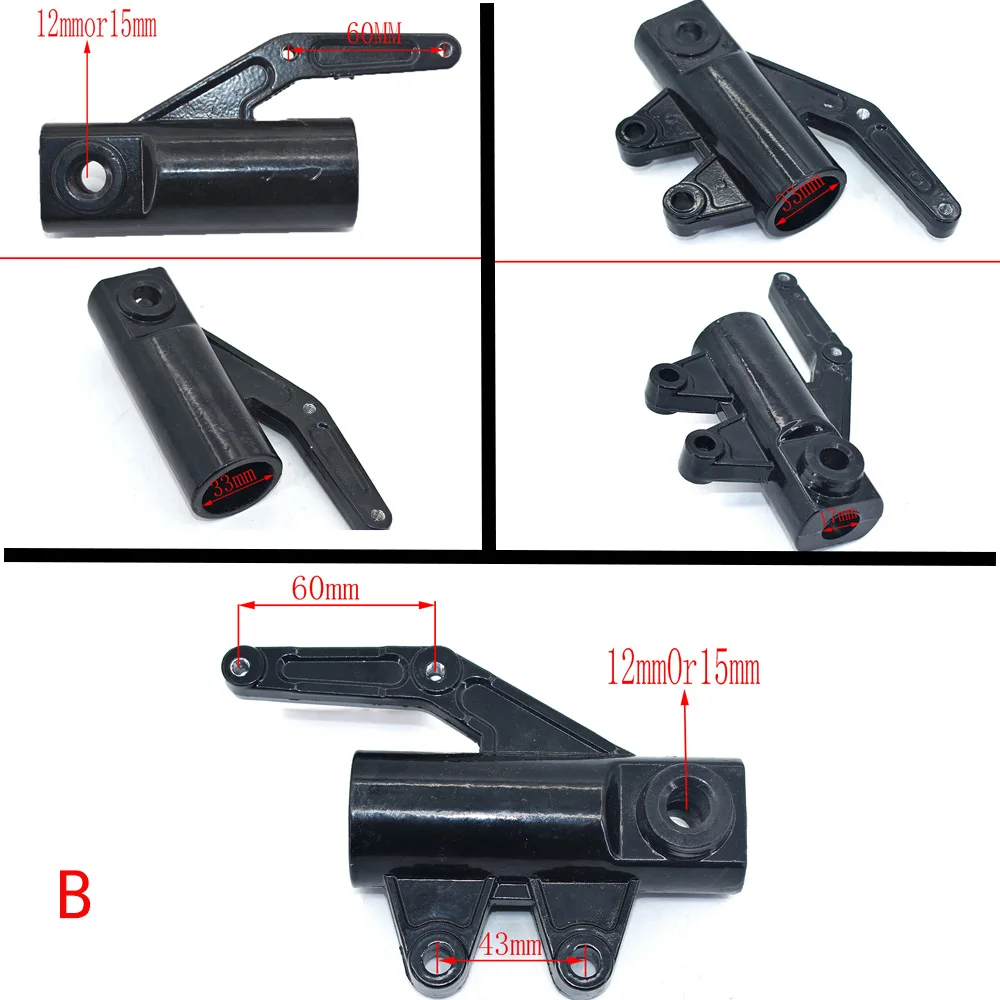 For Chinese Dirt pit bike CRF KLX Apollo Front 525 630 710 730 810MM  Inverted fork shock absorption Head accessories