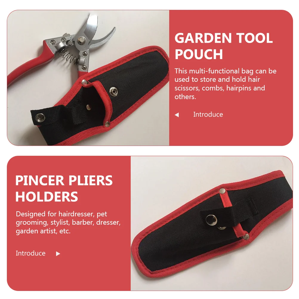 Canvas Scissor Pruning Shears Cover Scissors Garden Storage Tip Protector Bag