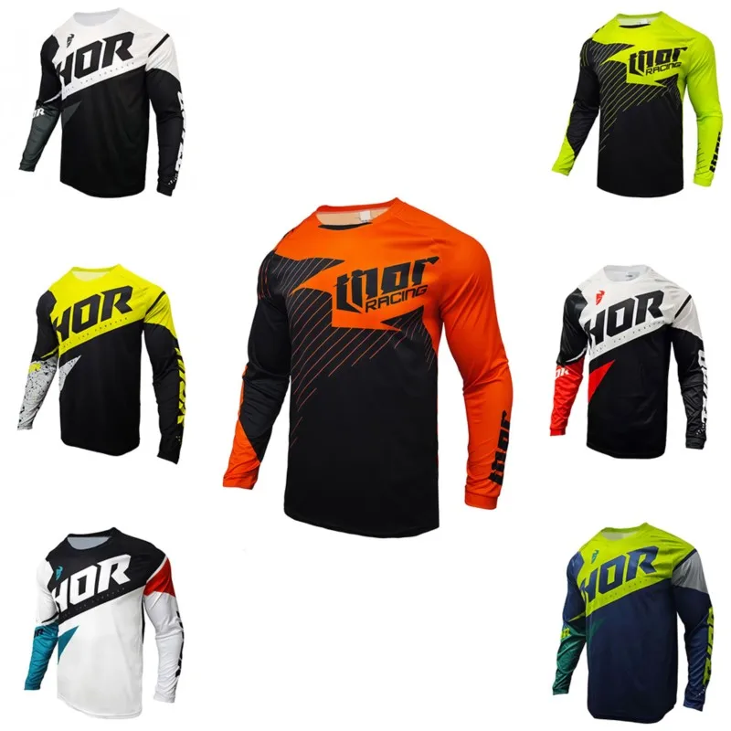 Stretch Comfort Bicycle Long Sleeve Jersey for Men, Various Color Offers Breathable Apparel for Daily Riding & Mountain Hobbies
