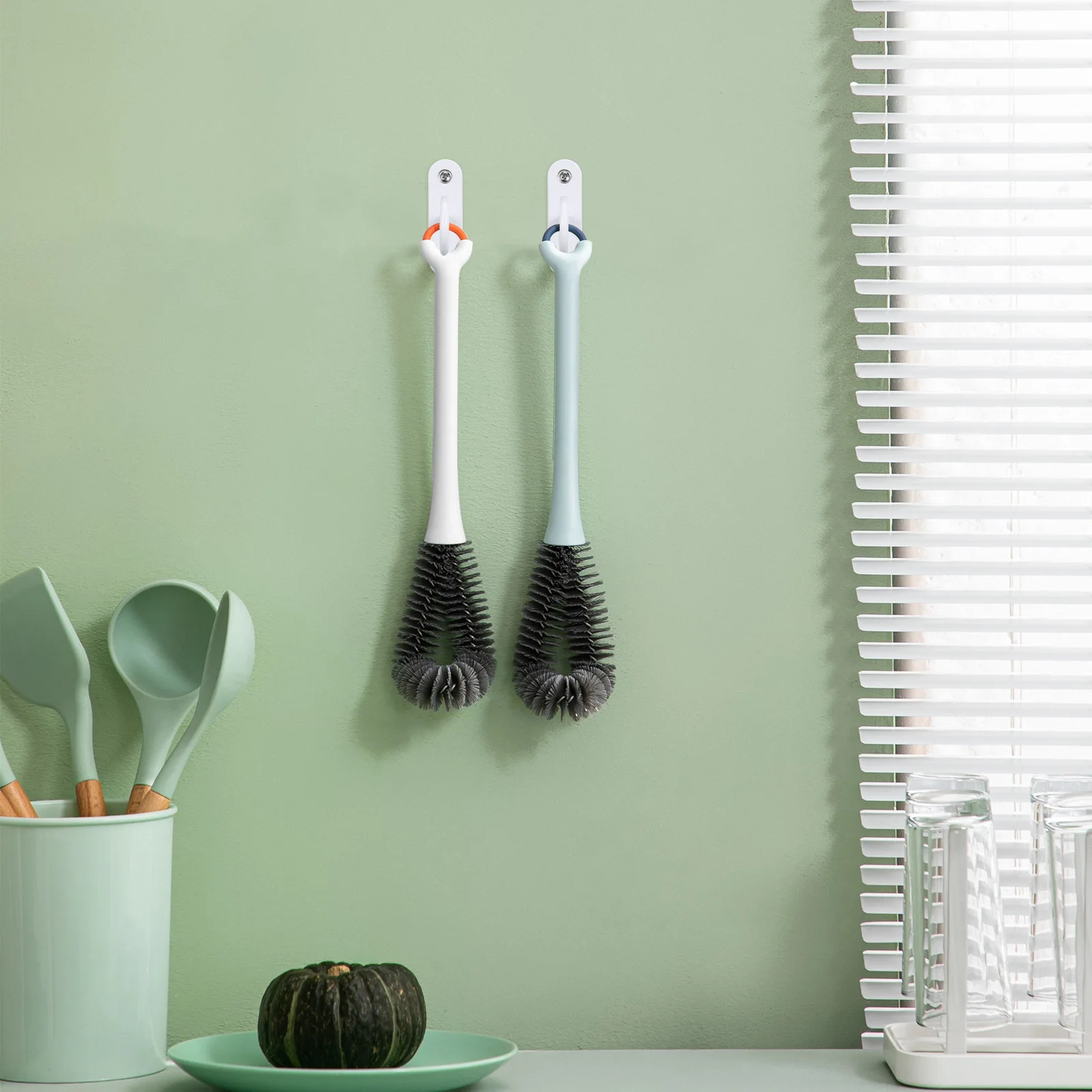 

2 pcs Hanging Plant Hooks White Heavy Duty Wall Iron Planter Hangers Ceiling Hooks Plants Wind Chime Lantern