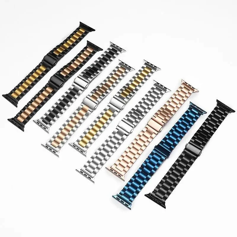 Metal Strap For Apple Watch Ultra 49mm 8 7 45mm 41mm Stainless Steel Smartwatch Wristband For IWatch 6 5 4 SE 44mm 42mm 38 40mm