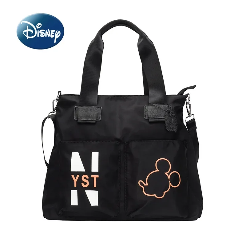 Disney Mickey New Women\'s Portable Travel Bag Luxury Brand Fashion Women\'s Handbag Large Capacity One Shoulder Crossbody Bag