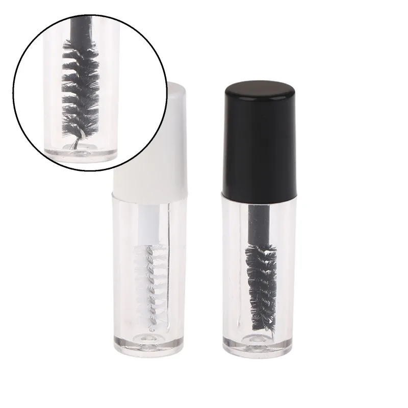 3PCS Leere Mascara Rohr Mit Wimpern Zauberstab Wimpern Creme Wachstum Lösung Container Nachfüllbare Flasche Make-Up-Tool