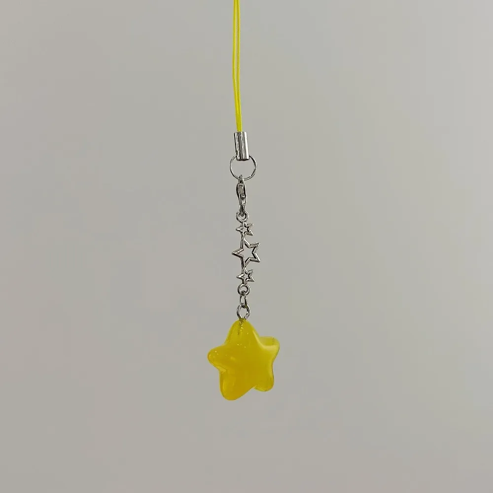 Cell Phone Rope Star Star Phone Strap Keychain Pendant Phone Hanging Rope Universal Stylish Mobile Phone Chain Couple Gift