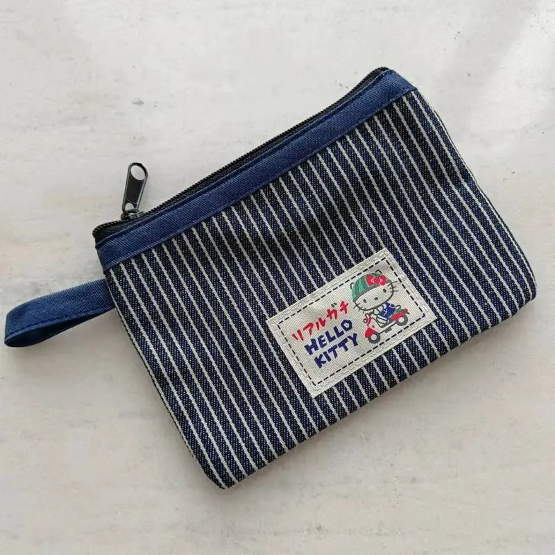 حقيبة مكياج كاوبوي الربط كيتي كات ذات سعة كبيرة لأحمر الشفاه وسماعة الأذن ومحفظة ركاب محمولة #1