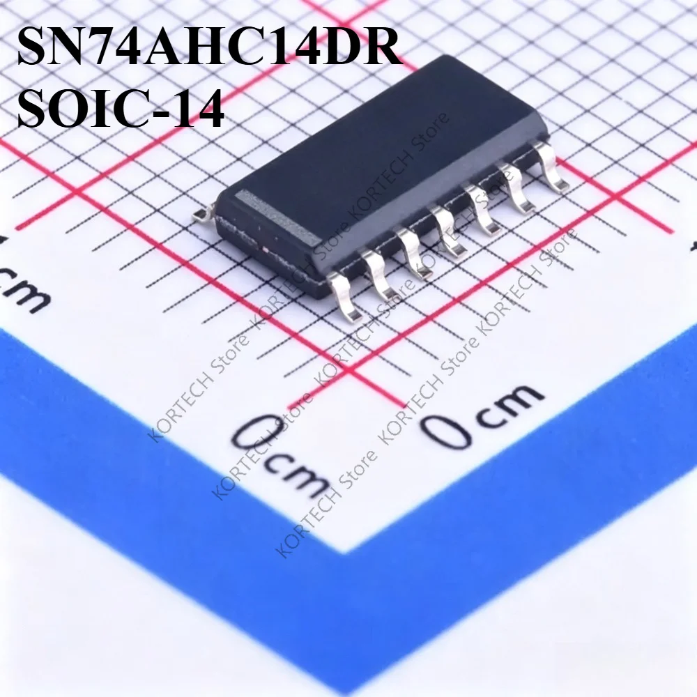 50PCS/Lot Original and SN74AHC14DR SOIC-14 six-way Schmidt trigger inverter patch logic