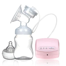 Intelligent Automatic Single Electric Breast Pumps Nipple Suction Milk Pump Breast Feeding USB Electric Breast Pump