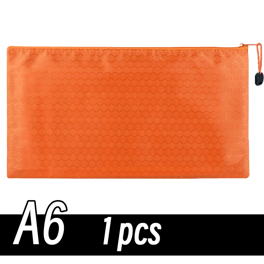 A4/A6 Bleistift Tasche Mäppchen Dokument Puzzle Tasche Wasserdichte Zip Datei Ordner Bleistift Fall Lagerung Taschen Schule Büro liefert
