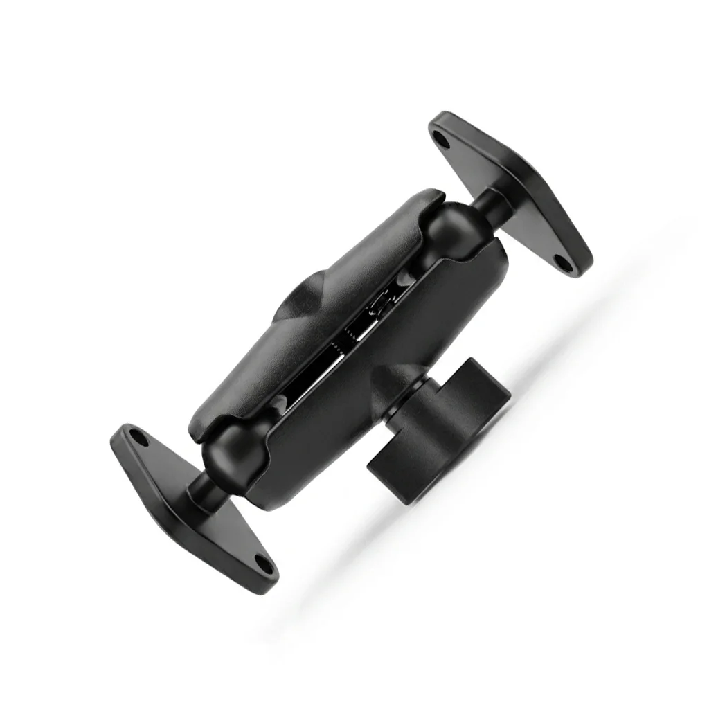 Montagens de bola dupla ram com 1 Polegada 25mm braço soquete e placa diamante para carro barco traço montagem navegador gps monitor suporte suporte