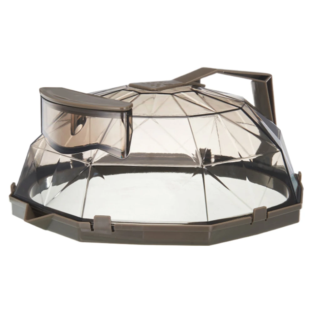 

Microwave Splatter Cover with Handle & Water Storage Box Clear Heating Insulation Cover Multi-Purpose Kitchen Gadgets