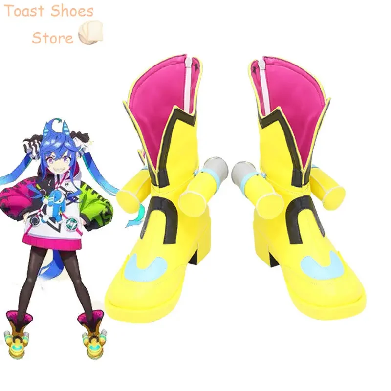 

Игра Umamusume: Pretty Derby Twin Turbo, обувь для косплея, обувь из искусственной кожи, карнавальные ботинки на Хэллоуин, реквизит, реквизит для костюма