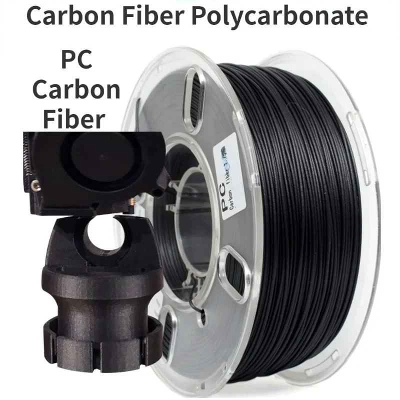 

250g PC Carbon Fiber Polycarbonate Filament Enhanced Strength Toughness Carbon Fiber PC Filament,High UV/Heat Resistance