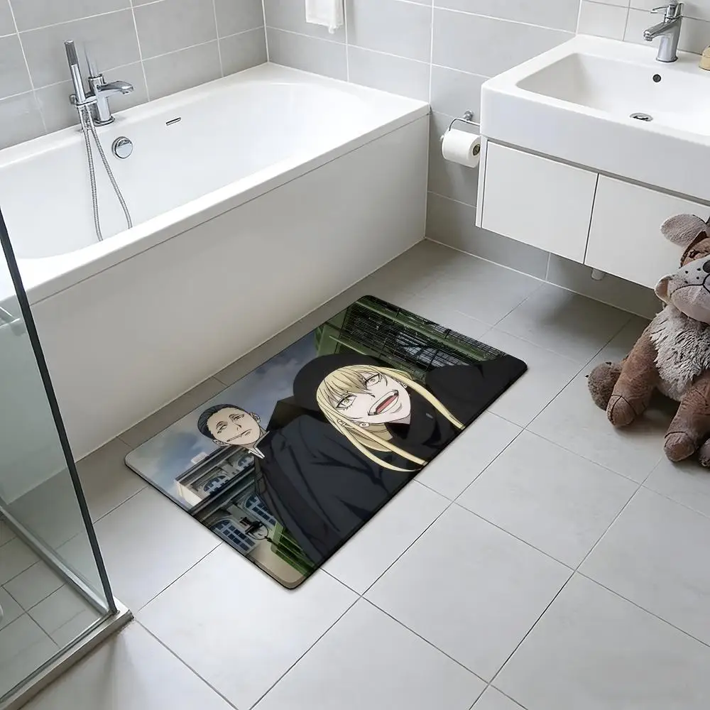 Fantasy T-The Witch and the Beast Floor Mat Absorbent Floor Mat Non-Slip Entrance Rug for Bathrooms Restrooms and Toilets