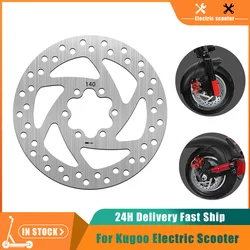 140MM Brake Disc Rotor Pad Replacement For Kugoo M4&M4pro/For Kugoo G-booster Electric Scooter Rear Wheel Disc Pads Accessories