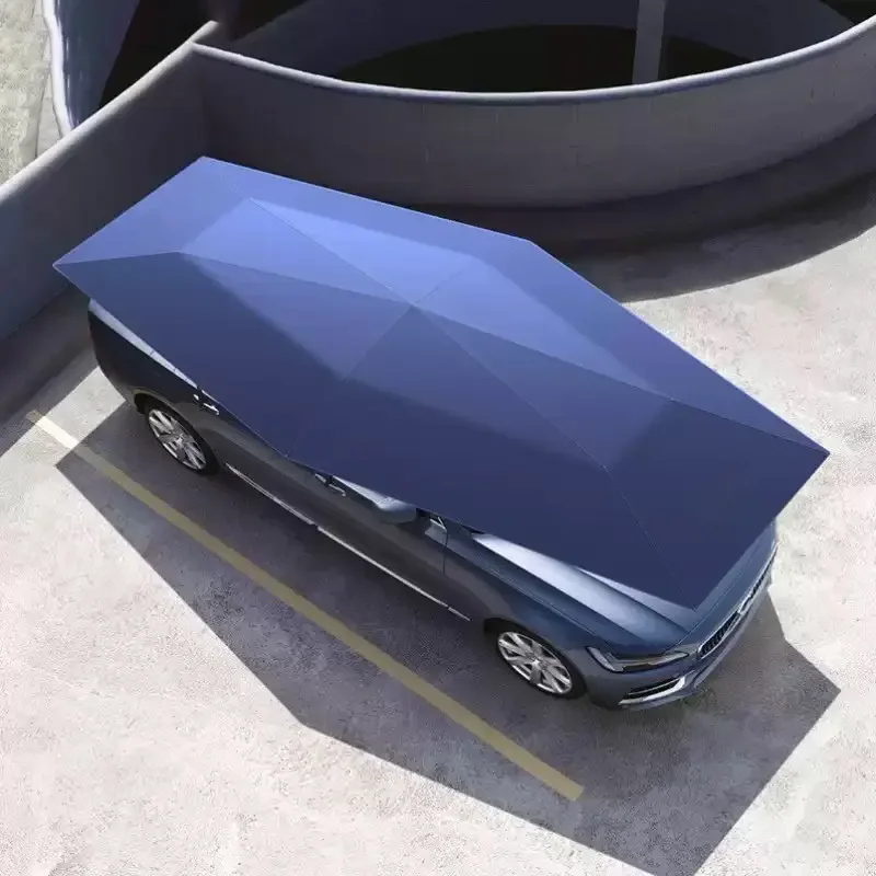 Car Sunshade Umbrella Sunscreen Tent Home Courtyard Parking Lot Fully Automatic Car Sunshade Umbrella Mobile Car Tent parts