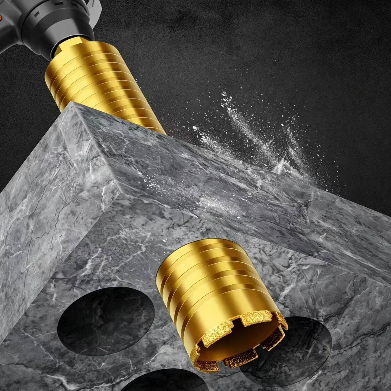1pc 32mm-76mm Wet For Core Drill Bits For M22 Thread For Cured Concrete Hard Masonry Drilling Tool Accessories
