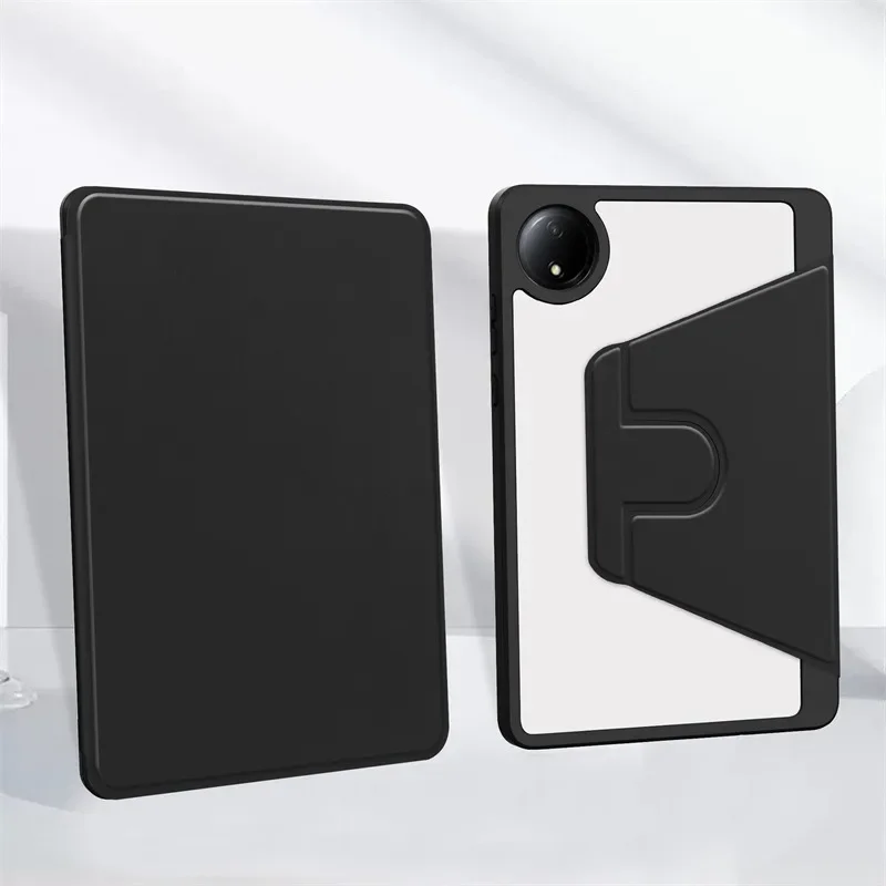 Funda para Xiaomi Redmi Pad SE 8,7 pulgadas 2024 Tablet acrílico PU Funda de cuero con soporte para Redmi Red Mi Pad SE 8,7 funda con ranura para bolígrafo