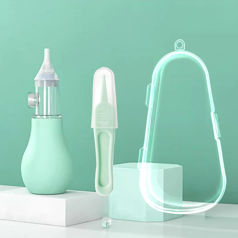 Simple Silicone Baby Nasal Aspirator Sucker Cleaner Nose Wash Anit Backflow Snot Cleaner