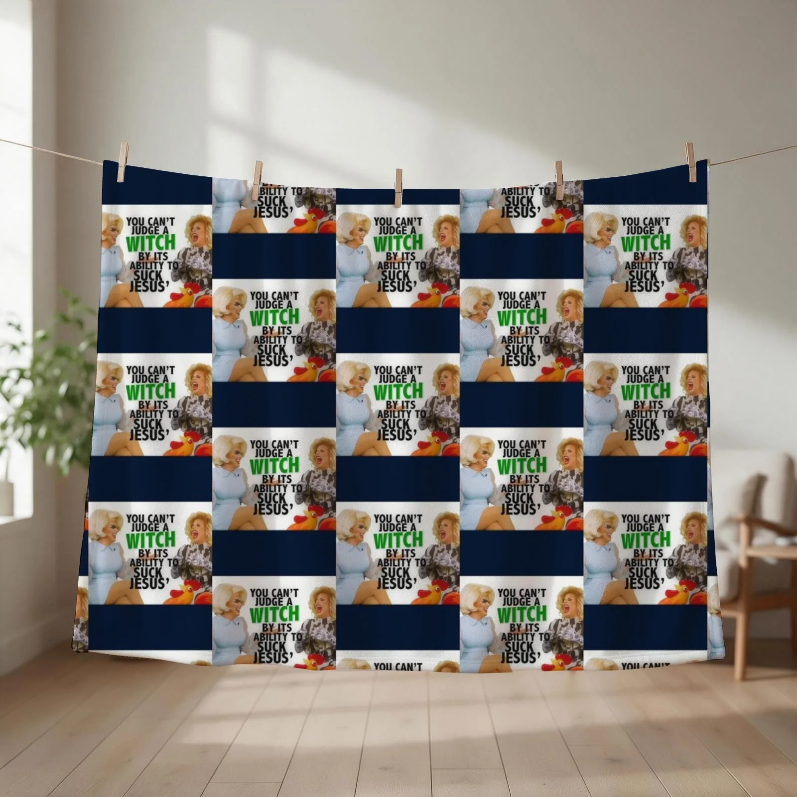 TRIXIE _amp_ KATYA Premium Scoop Throw Blanket Bed covers Giant Sofa Single Camping Blankets