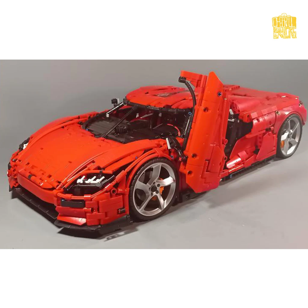 MOC-161672 850-Supercar modello con disegni PDF Building Blocks mattoni bambini educativi giocattoli fai da te regali di natale di compleanno