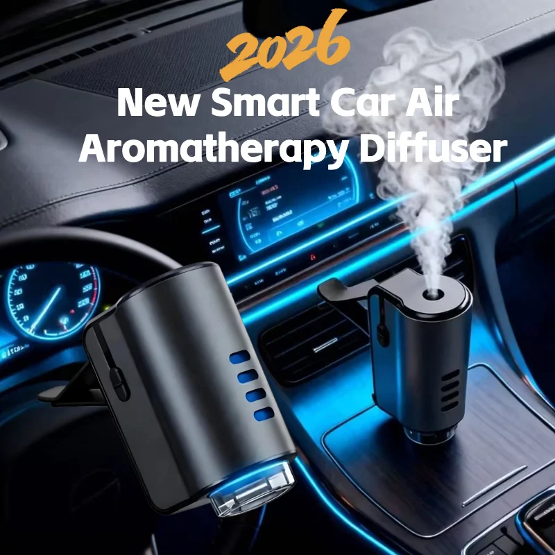 2026 New Car Air Aromatherapy Diffuser Air Fresheners Humidifier Aromatherapy Freshener Removing Odors Car Interior Accessories