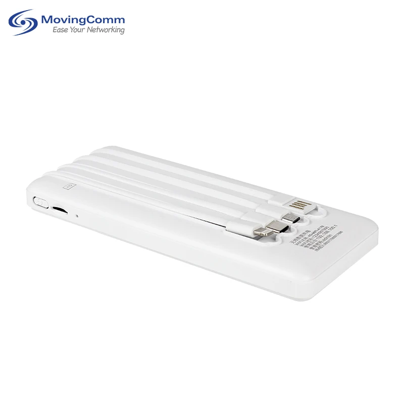 เราเตอร์พกพา RTS 10000mAh Pocket Wifi6 4G Lte ฮอตสปอตมือถือ Wifi ช่องเสียบ Type C ชาร์จเร็วพิเศษ พาวเวอร์แบงค์ไร้สาย Mifi พร้อมช่องใส่ซิมการ์ด