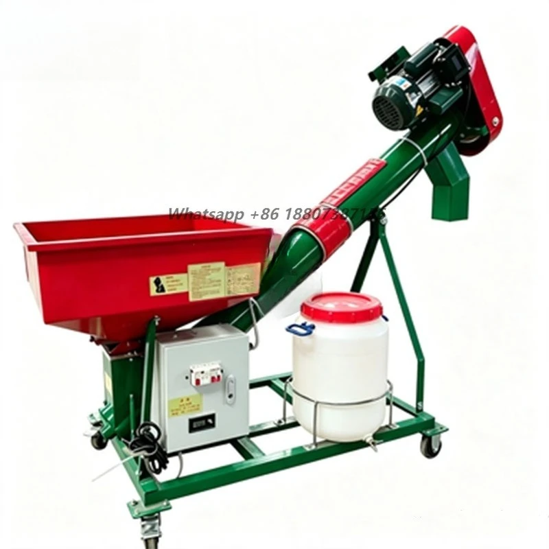 High-barrel Continuous Seed Coating Machine for Wheat Rice Corn Soybean Cottonseed Fast Working High Efficiency
