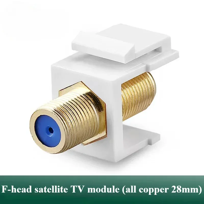 10Pcs Coax Keystone…