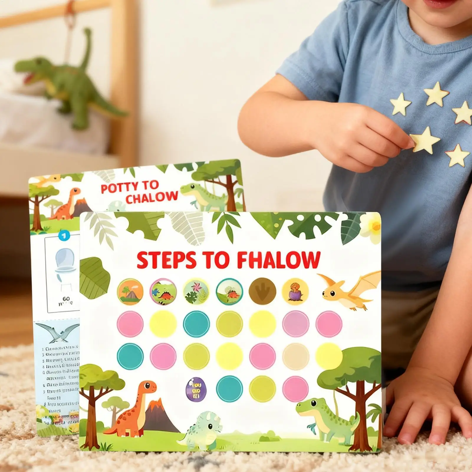 مخطط ملصق للتدريب على استخدام المرحاض، مخطط ملصق لجوائز تعلم عادة المرحاض للأطفال للتدريب على استخدام المرحاض لمدة 2-4 سنوات