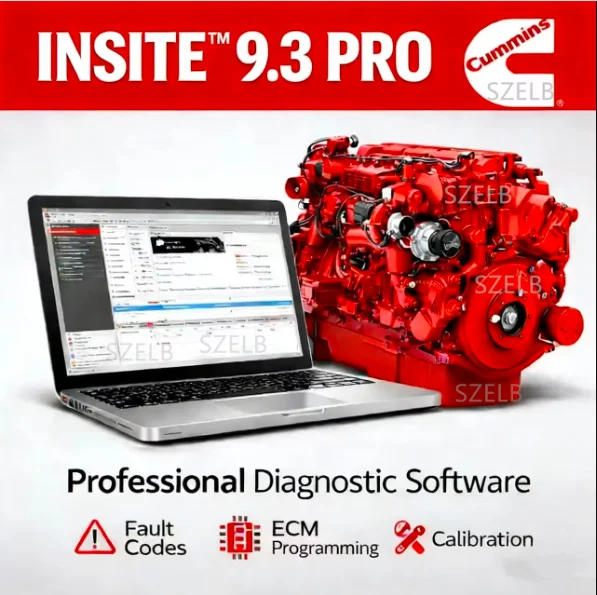 2026 Newest Cummins Inpower 16.0 version 16 cummins insite 9.3 pro incall free install one alptop for truck  Diagnostic software