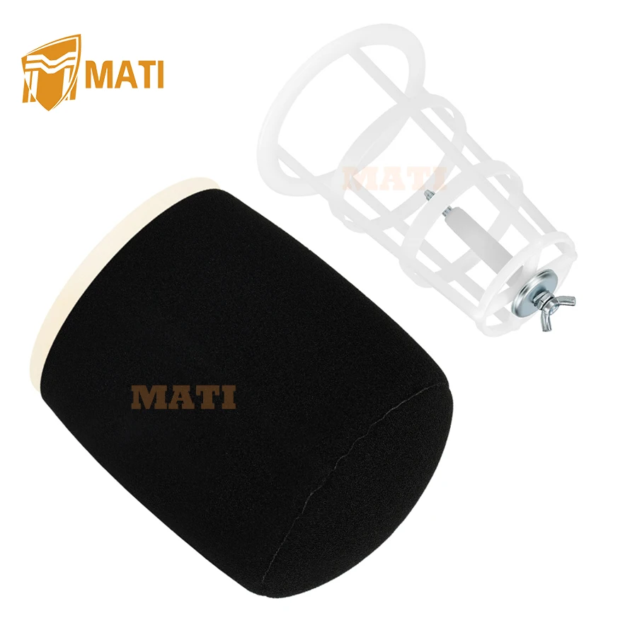 

M MATI Air Filter Cleaner W/ Cage Guide Bolt For Yamaha YFZ450 2004-2009 2012-2013 2017 5TG-14451-00-00 5TG-14451-01-00