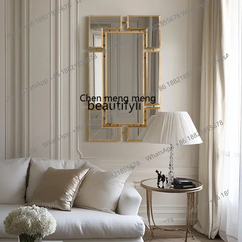 

Classic Floor Mirror Living Room Decorative Mirror Bedroom Entrance Dress Mirror Rectangle2936