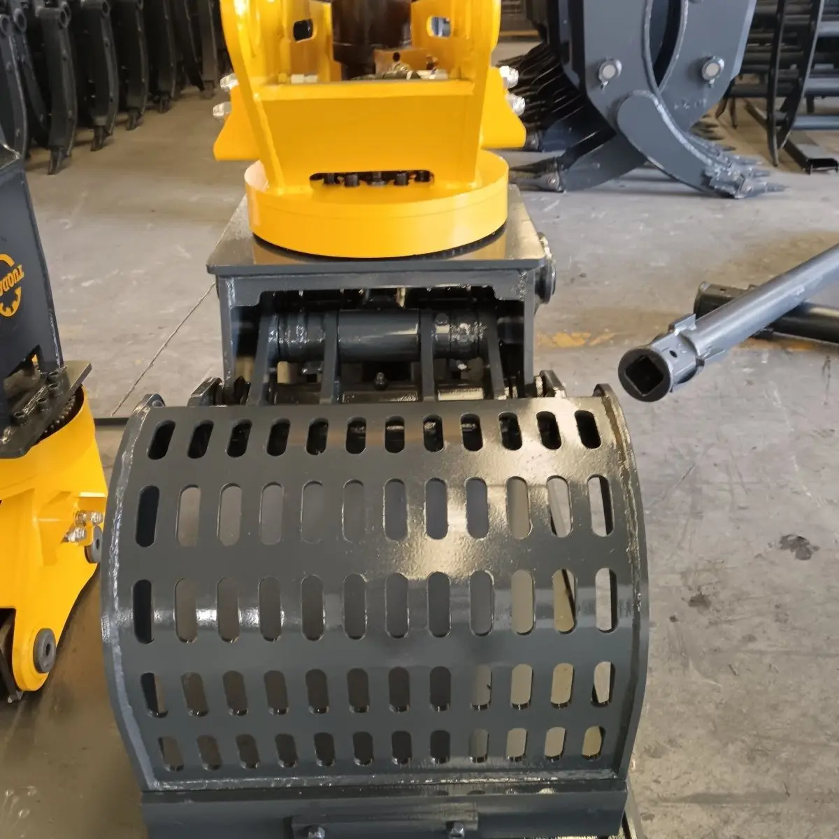 RIBETTER ODM OEM Construction Farm Excavator Attachment New Rotating Demolition Grapple Sorting Grab Motor 4-40 Tons 1300mm Jaw