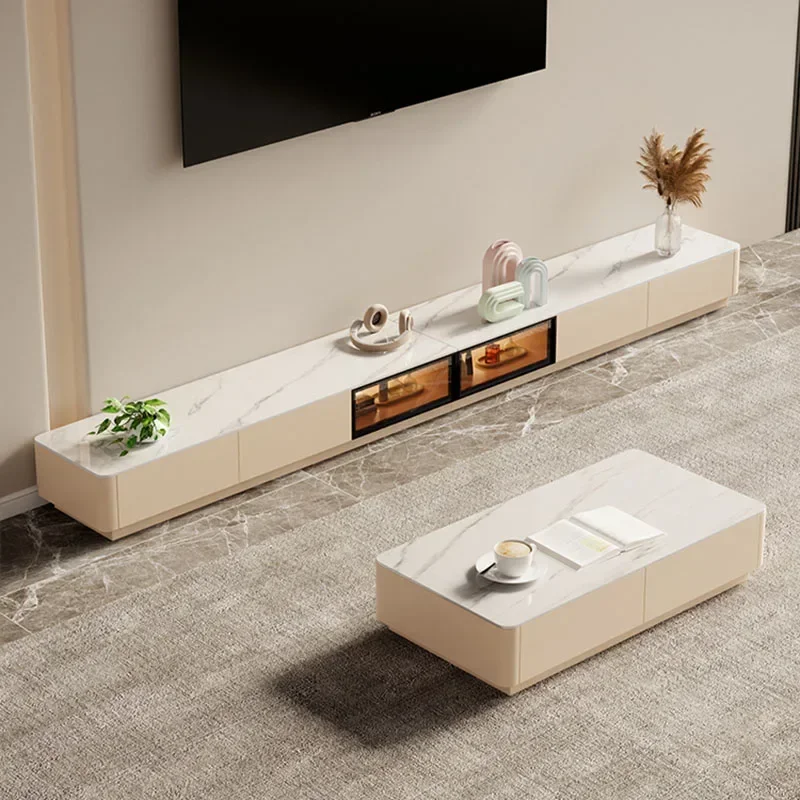 

Nordic Screen MediaSmart TV Stands Console Retro Replica Fireplace TV Stands Portable Sofaset Armario Para Tv Theater Furniture
