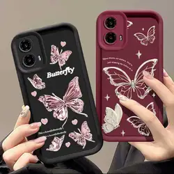 G34 Star Butterfly Sky Eye Ladder Phone Case For Motorola Moto G34 Cover