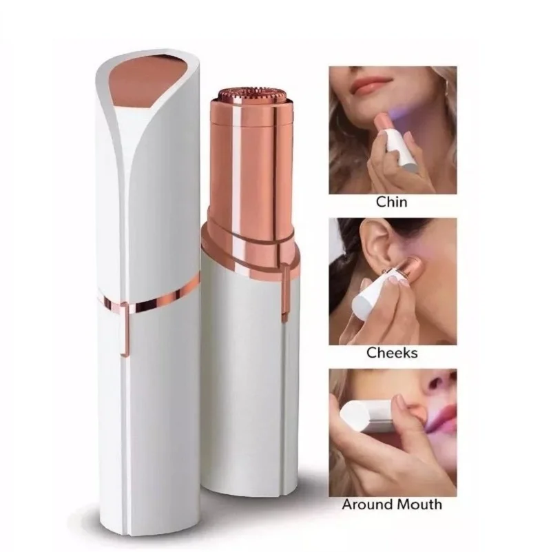 

Электробритва для лица и триммер для бровей, перезаряжаемый водонепроницаемый портативный прибор для удаления волос на губах, теле и лице для женщин с 3D-плавающими лезвиями