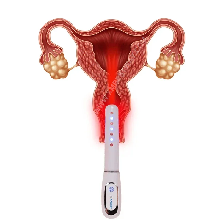 2025/Portable red light and blue light  red light therapy wand