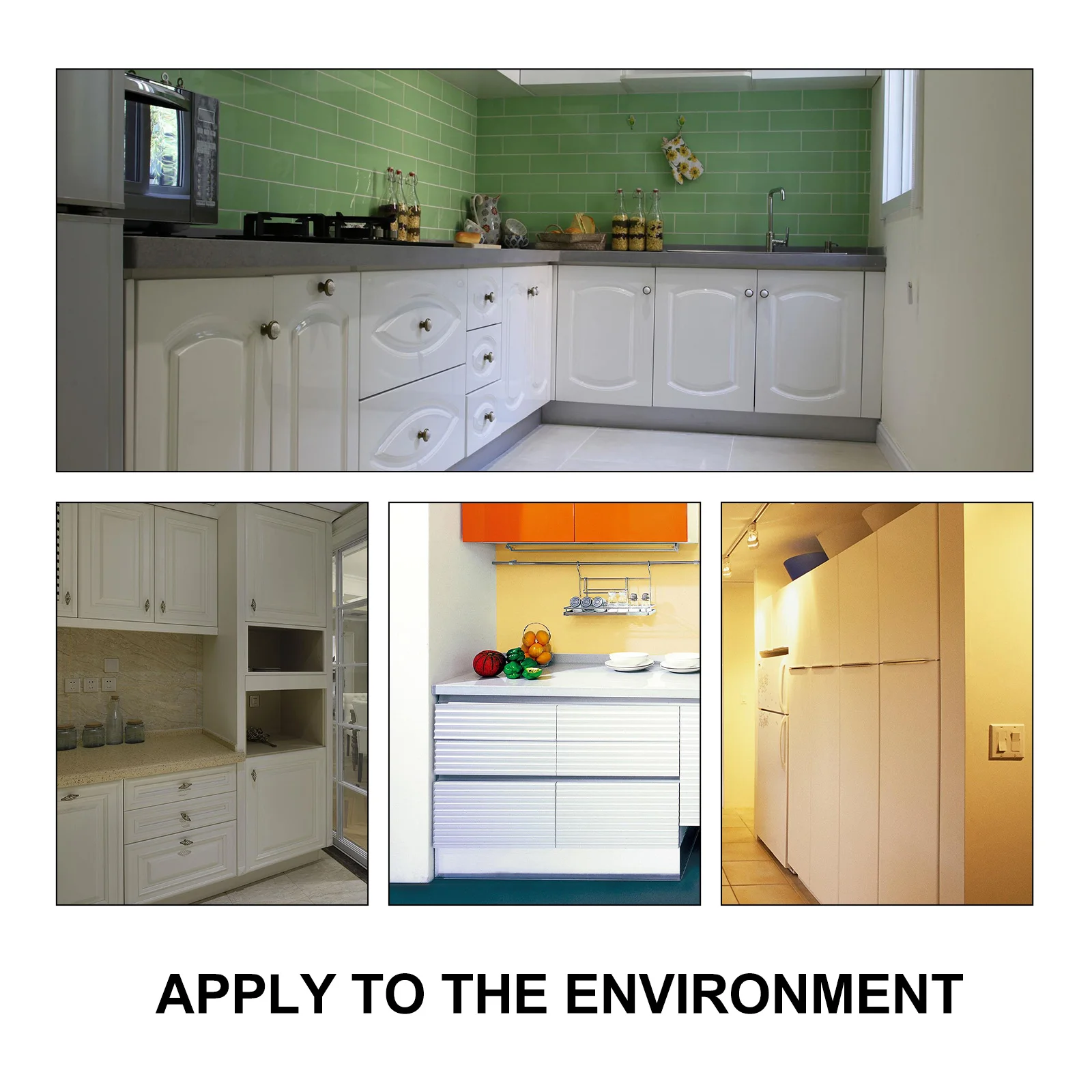 

4Pcs Invisible Modern Handle for Kitchen Cabinet Drawer 64mm 80mm Hole Simple Aluminum Alloy Pull Door Knob Durable Solid