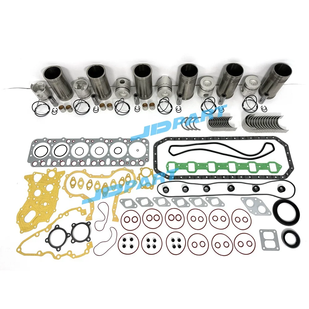 Cylinder Liner Kit With Gasket Set Bearing For Nissan FD6 Engine Spare Parts