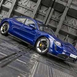 1/24 Alloy Diecast Metal Taycan Turbo S Car Model Simulation Handicraft Adult Toy Decoration Collectibles Gift