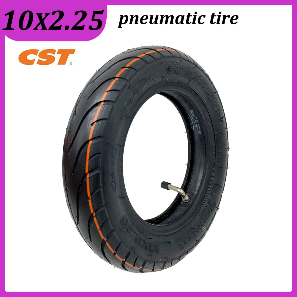 CST 10x2.25 Pneumatic Tire Inner Outer Tube for Electric Scooter 10 Inch High-Quality Tyre Replacement Parts