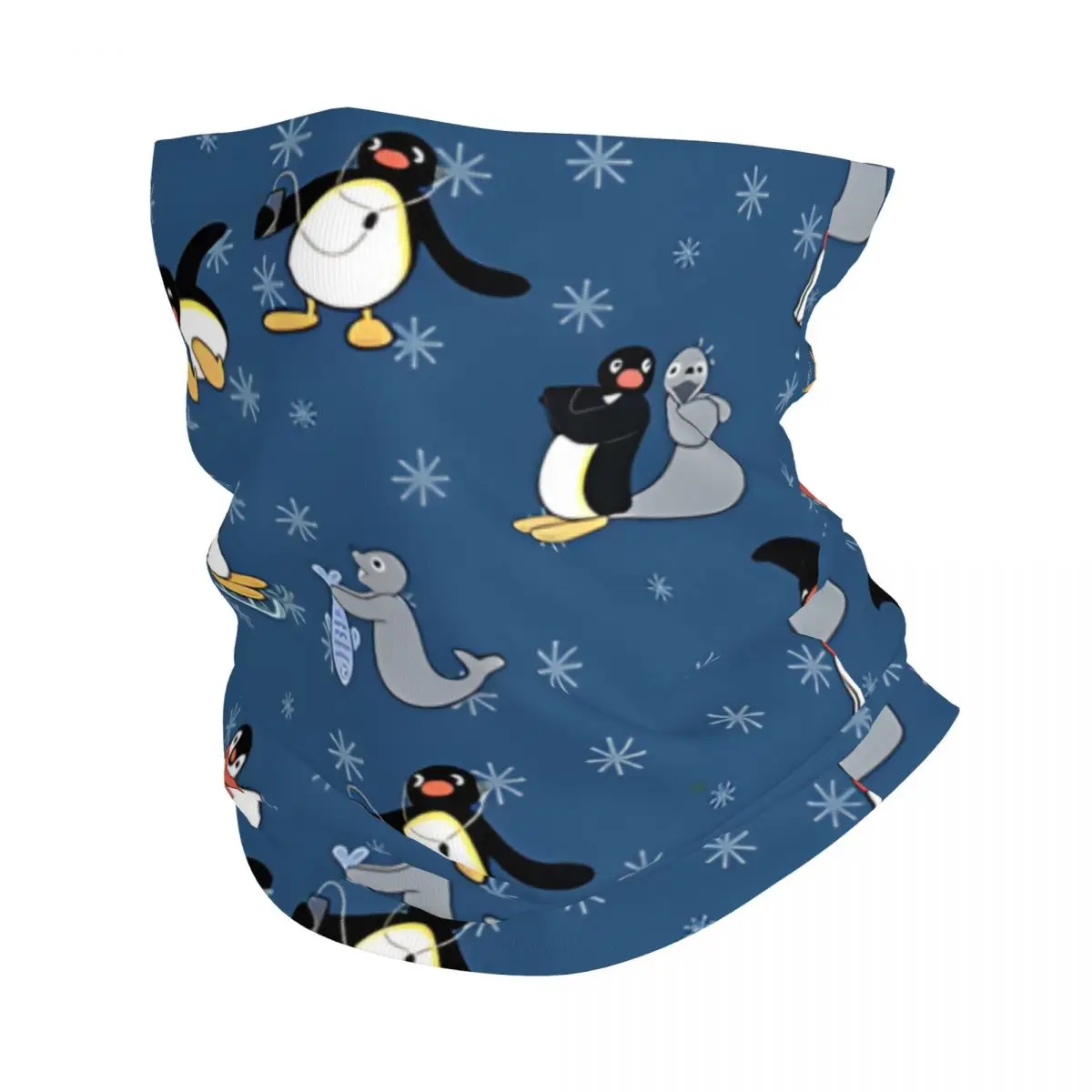 Pingu Noot Noot Bandana Neck Cover Wrap Scarf Balaclava Cycling Unisex Adult Breathable