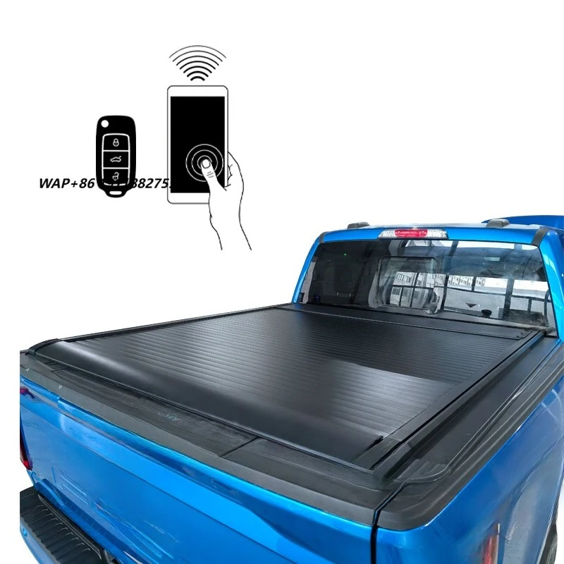 Electric Roll-up Cover Power Roll-up Tonneau Cover for VW Amarok Bt50 Hilux Revo Ranger Xlt Navara Np300 Triton L200 Dmax D-max