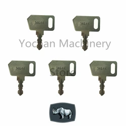 5 PCS 14644 replacement key For Bosch Benford Roller  Bomag Ignition & Dumpers  Neiman Merit Hatz Yanmar Belle Premier Terex