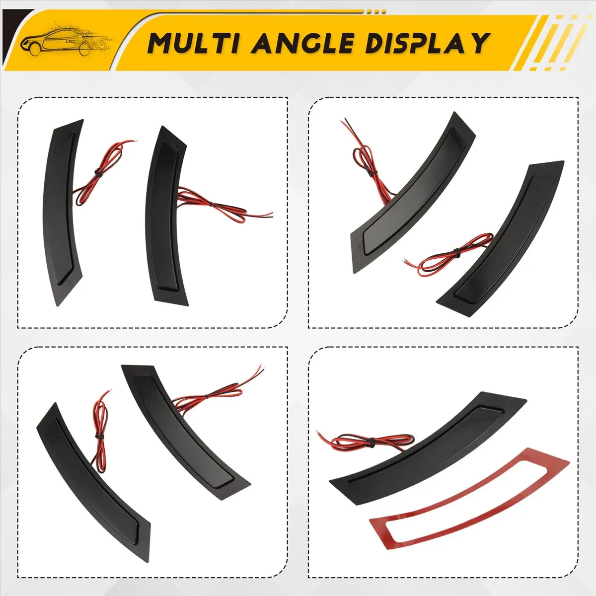 Stable- Car Fender Turn Signal Lights LED Indicator Light 63147162313 63147162314 for BMW 3 Series E92 E93 2007-2013 White Light