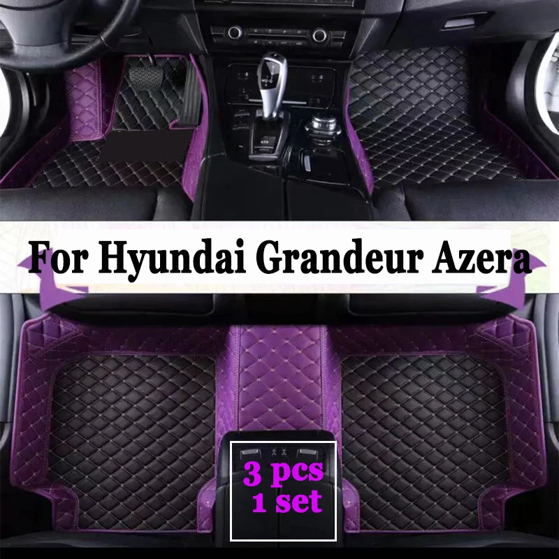 

Custom Car Floor Mats For Hyundai Grandeur Azera Auto Carpets Foot Coche Accessorie