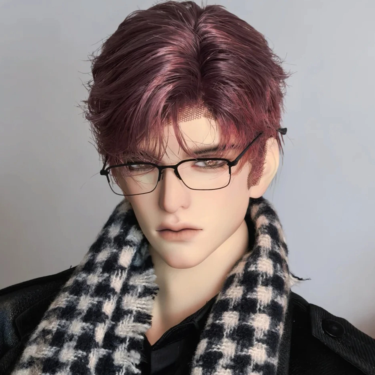 دمية Bjd 1/3 رأس WuSe العم صوتها دمى جذابة للرجال SD عمل الشكل غير ملابس الجسم الراتنج الشكل