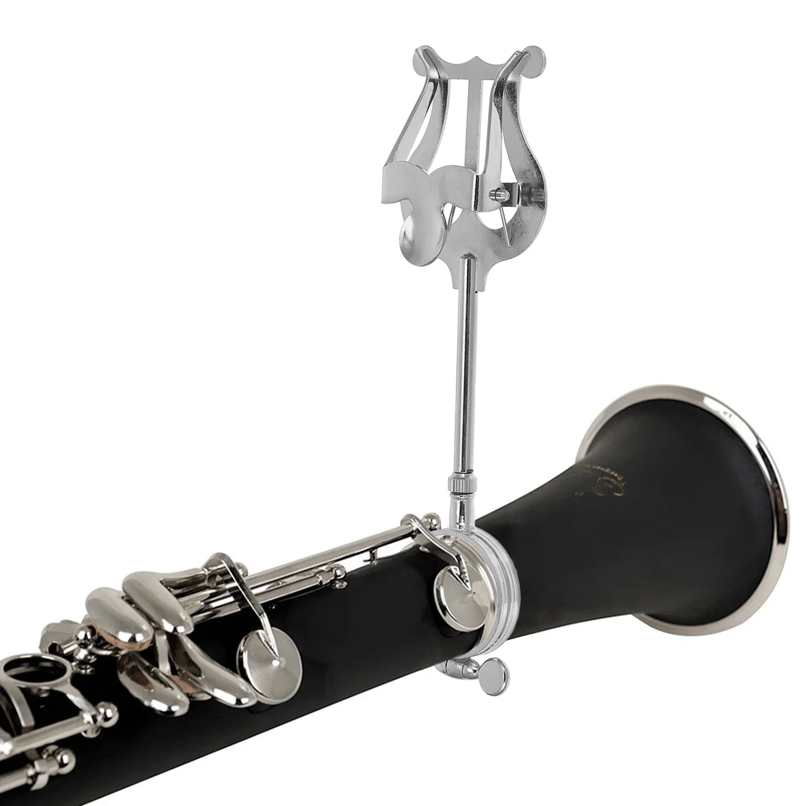 

Score Clip Iron Sheet Music Holder For Clarinet Players Lightweight Portable Instrument Accessory Sheet Music Clip