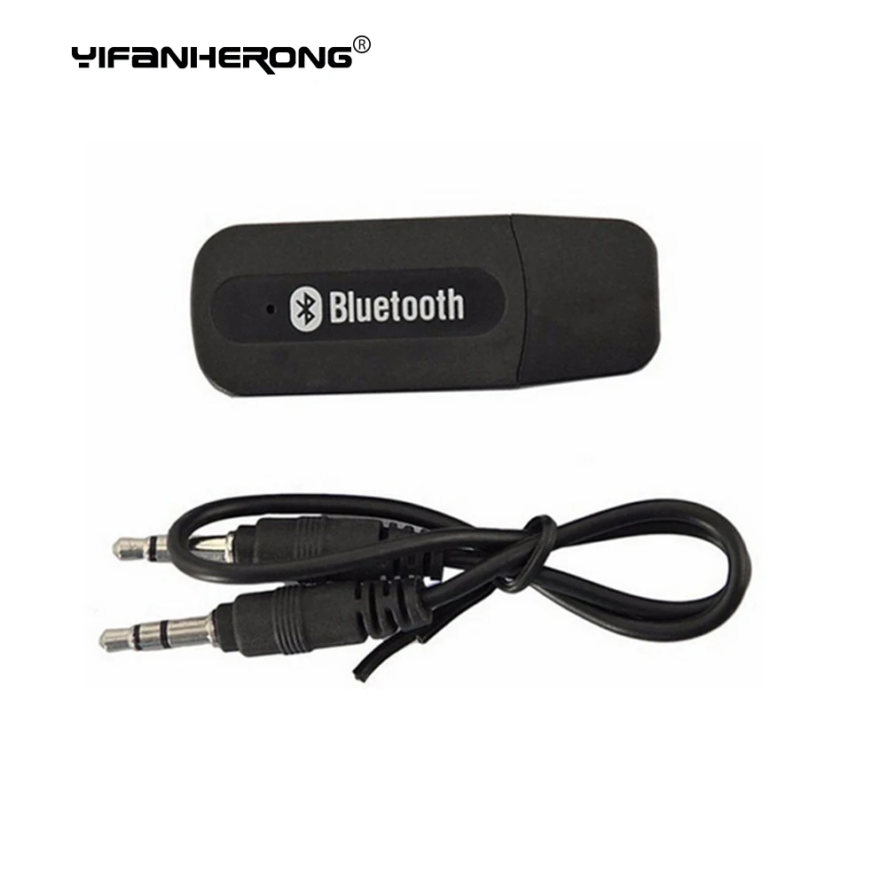 USB Adapter Bluetooth-Compatible 3.5mm AUX Wireless Mini Music Receiver Stereo Audio For Smart Phone Car Kit Music Adapter