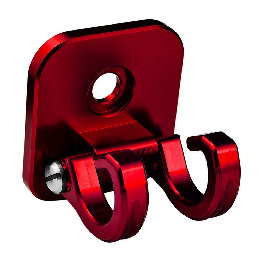 Aluminum Alloy Motorcycle Hook Compatible with Most Scooters Offering Sturdy Design and Secure Mounting Solution